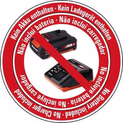 Einhell GE-CM 18/30 Li-Solo tondeuse à gazon Tondeuse à gazon poussée Batterie Noir, Rouge - Vue supplémentaire 5