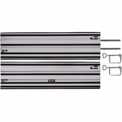 Le rail de guidage en aluminium 2 x 1 000 mm Einhell est le complément idéal pour les scies circulaires portatives. Il est ad ...