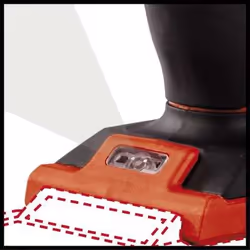 Einhell TE-CD 18/40 Li-Solo 1500 tr/min Sans clé 1,1 kg Noir, Rouge