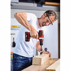 Einhell TE-CD 18/40 Li-Solo 1500 tr/min Sans clé 1,1 kg Noir, Rouge - Vue supplémentaire 5