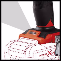 Einhell TE-CD 48 1500 tr/min Sans clé 1,41 kg Noir, Rouge
