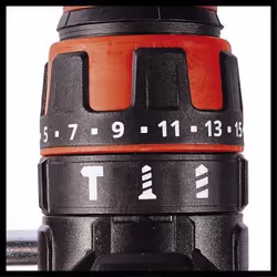 Einhell TE-CD 48 1500 tr/min Sans clé 1,41 kg Noir, Rouge - Vue supplémentaire 5
