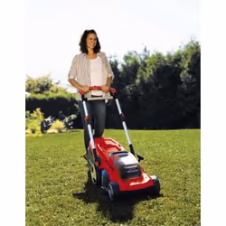 Einhell RASARRO tondeuse à gazon Tondeuse à gazon poussée Batterie Noir, Rouge