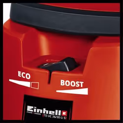 Einhell TE-VC 36/30 Li S-Solo 30 L Aspirateur sans sac Sec&humide Sac à poussière