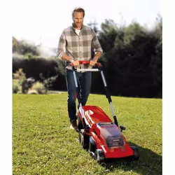 Einhell GE-CM 36/37 Li-Solo tondeuse à gazon Tondeuse à gazon poussée Batterie Noir, Rouge