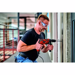 Einhell TC-ID 720/1 E Kit 2800 tr/min 1,84 kg Noir, Rouge
