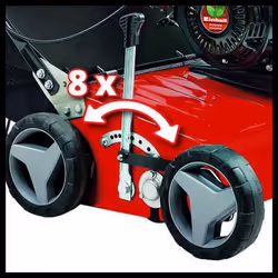 Einhell GC-SC 4240 P eclaircisseur de gazon 4200 W 40 L Noir, Rouge - Vue supplémentaire 4
