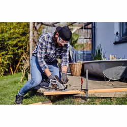 Einhell 4331210 scie circulaire portative 19 cm Noir, Rouge 3800 tr/min