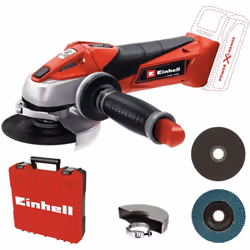 La meuleuse d'angle sans fil TE-AG 18/115 Li-Solo de Einhell est la meuleuse d'angle à batterie la plus légère de sa catégori ...