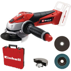 Einhell - Meuleuse d'angle Ø115mm sans fil te- ag 18/115 Li-Solo Power X-Change (18V, Régime : 8500 trs/min, Profondeur de coupe : 28 mm) Livré sans