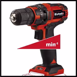 Einhell TC-CD 18/35 Li - Solo 550 tr/min 970 g Noir, Rouge - Vue supplémentaire 4