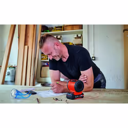 Einhell TC-SR 18 Li BT - Solo Noir, Rouge 3 W