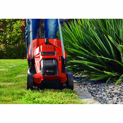 Einhell GE-CM 18/32 Li-Solo tondeuse à gazon Marcher derrière un tracteur tondeuse Batterie Noir, Rouge