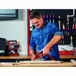 Einhell TC-CS 89 8,9 cm Noir, Rouge, Argent 7200 tr/min 600 W