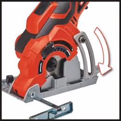 Einhell TC-CS 89 8,9 cm Noir, Rouge, Argent 7200 tr/min 600 W