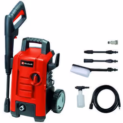 Einhell TC-HP 130, Droit, Electrique, 5 m, Haute pression, Rouge, 390 l/h