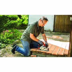 Einhell TE-CS 18/150 Li - Solo 15 cm Noir, Rouge 4200 tr/min