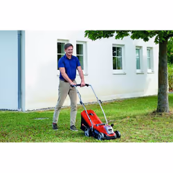 Einhell GE-CM 18/33 Li-Solo tondeuse à gazon Marcher derrière un tracteur tondeuse Batterie Noir, Rouge