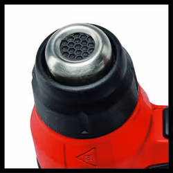 Einhell TE-HA 18 Li Pistolet d'air chaud 200 l/min 550 °C Noir, Rouge - Vue supplémentaire 5