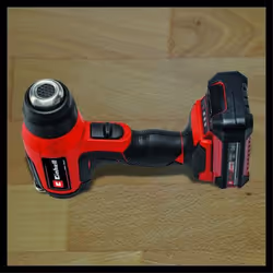 Einhell TE-HA 18 Li Pistolet d'air chaud 200 l/min 550 °C Noir, Rouge - Vue supplémentaire 6