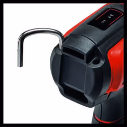 Einhell TE-HA 18 Li Pistolet d'air chaud 200 l/min 550 °C Noir, Rouge - Vue supplémentaire 8