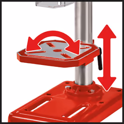 Einhell TC-BD 500 perceuse à colonnes Clé 500 W - Vue supplémentaire 4