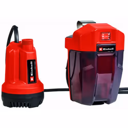 Einhell GE-SP 18 Li - Solo, Batterie, 0,8 bar, 5000 l/h, Noir, Rouge