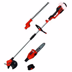 Einhell 3410901, Noir, Rouge, Batterie, 18 V