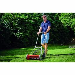 Einhell GC-HM 400 tondeuse à gazon Tondeuse à gazon poussée Rouge, Acier - Vue supplémentaire 7