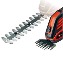Einhell GE-CG 18/100 cisaille sans fil 8 mm 18 V Lithium-Ion (Li-Ion) Noir, Rouge - Vue supplémentaire 5
