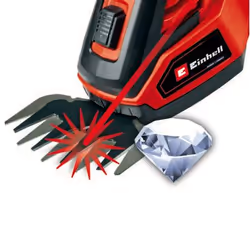 Einhell GE-CG 18/100 cisaille sans fil 8 mm 18 V Lithium-Ion (Li-Ion) Noir, Rouge - Vue supplémentaire 6