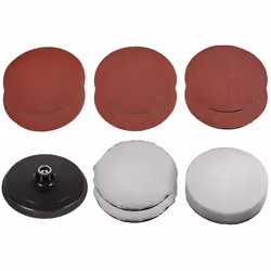 Einhell 2093245, Kit d'accessoires, Universel, Marron, Blanc, Rond, 15 cm, 9 pièce(s)