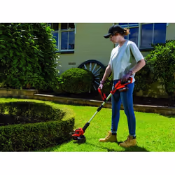 Einhell GE-CT 18/28 Li TC-Solo 28 cm Batterie Noir, Rouge