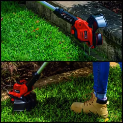 Einhell GE-CT 18/28 Li TC-Solo 28 cm Batterie Noir, Rouge - Vue supplémentaire 6