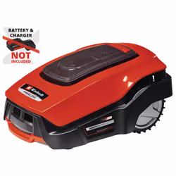 Einhell Freelexo 800 LCD BT Solo Tondeuse à gazon robot Batterie Noir, Rouge, Argent