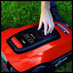 Einhell FREELEXO 600 BT tondeuse à gazon Tondeuse à gazon robot Batterie Noir, Rouge