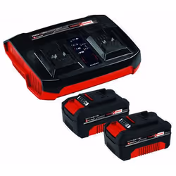 Einhell 2x 4.0Ah &amp; Twincharger Kit PXC, Piles fournies