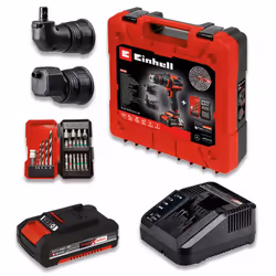 Einhell TE-CD 18/45 Sans clé 1,57 kg Noir, Rouge