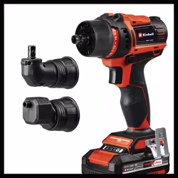 Einhell TE-CD 18/45 Sans clé 1,57 kg Noir, Rouge - Vue supplémentaire 4