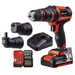 Einhell TE-CD 18/45 Sans clé 1,57 kg Noir, Rouge - Vue supplémentaire 8