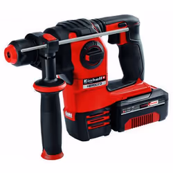 Einhell HEROCCO Kit +5, SDS Plus, Noir, Rouge, Moteur sans balai, 2 cm, 1200 tr/min, 5500 tr/min