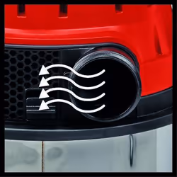 Einhell TE-VC 2340 SACL 40 L Aspirateur réservoir cylindrique Sec&humide 1900 W Sac à poussière - Vue supplémentaire 5