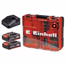 Einhell TE-CD 18/40 24000 tr/min Sans clé 1,46 kg Noir, Rouge