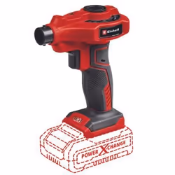 Einhell CE-AP 18 Li-Solo, Universel, 0,053 bar, 670 l/min, Noir, Rouge, Batterie, 370 g