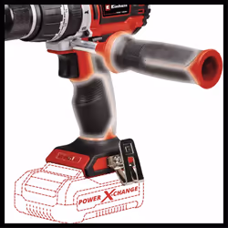 Einhell TP-CD 18/60 Li-i BL 32000 tr/min Sans clé 1,37 kg Noir, Rouge - Vue supplémentaire 6