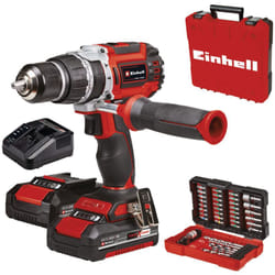 Einhell - Professional Perceuse Visseuse à percussion sans fil tp-cd 18/60 Li-i bl +39 Power X-Change (18V, moteur sans charbon, Couple 60 Nm) Livré