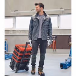 Einhell E-Case Tower Noir, Rouge Polypropylène (PP) - Vue supplémentaire 4