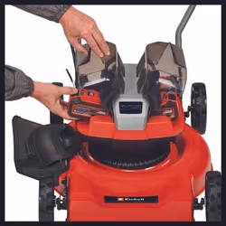 Einhell Akku-Rasenmäher GE-CM 36/48 Li M-| Solo tondeuse à gazon Tondeuse à gazon poussée Batterie Noir, Rouge - Vue supplémentaire 7