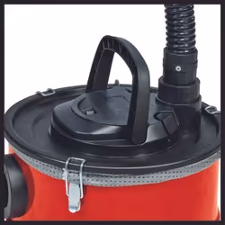 Einhell TC-AV 1718 D 1200 AW 18 L Noir, Rouge - Vue supplémentaire 5