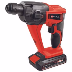 Einhell TE-HD 18 Li (1x2.5 Ah), SDS Plus, Noir, Rouge, 1,2 cm, 1100 tr/min, 1,2 J, 5700 IPM